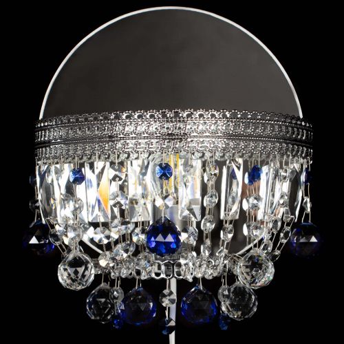 Бра Флоренция шар синяя в Симферополе Гусь Хрустальный