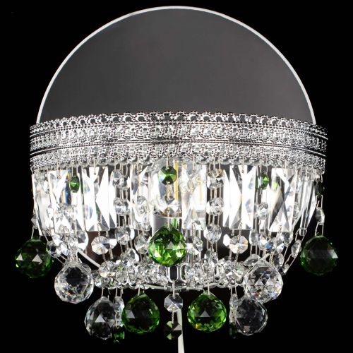 Бра Флоренция шар зеленая в Симферополе Гусь Хрустальный