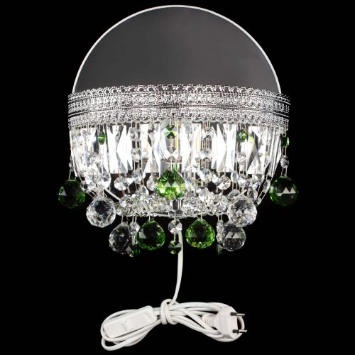 Бра Флоренция шар зеленая в Симферополе Гусь Хрустальный