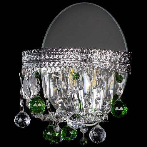 Бра Флоренция шар зеленая в Симферополе Гусь Хрустальный