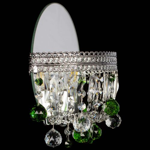 Бра Флоренция шар зеленая в Симферополе Гусь Хрустальный