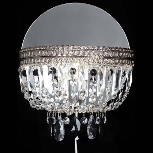 Бра Флоренция журавлик черная в Симферополе Гусь Хрустальный