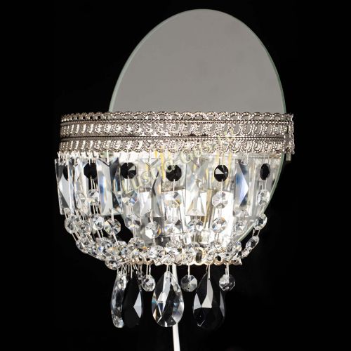 Бра Флоренция журавлик черная в Симферополе Гусь Хрустальный