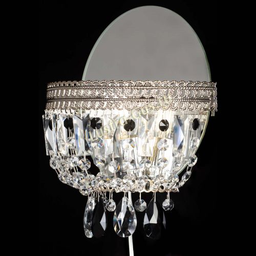 Бра Флоренция журавлик черная в Симферополе Гусь Хрустальный