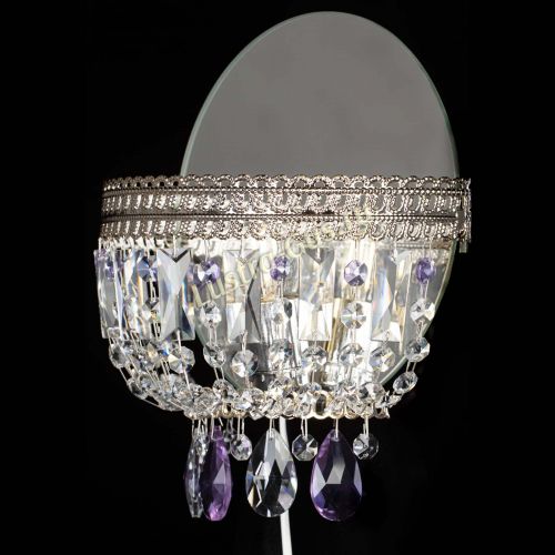 Бра Флоренция журавлик фиолетовая в Симферополе Гусь Хрустальный