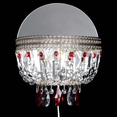 Бра Флоренция журавлик красная в Симферополе Гусь Хрустальный