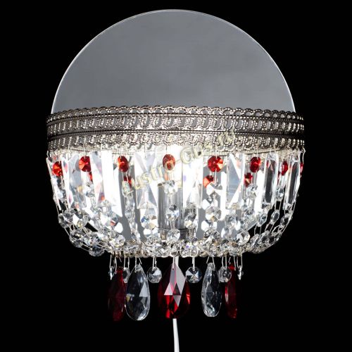 Бра Флоренция журавлик красная в Симферополе Гусь Хрустальный