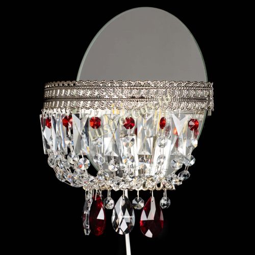 Бра Флоренция журавлик красная в Симферополе Гусь Хрустальный