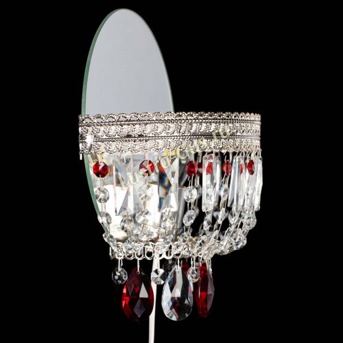 Бра Флоренция журавлик красная в Симферополе Гусь Хрустальный