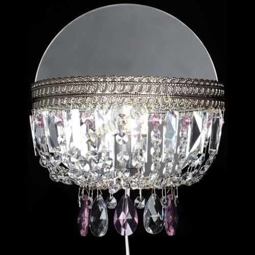 Бра Флоренция журавлик розовая в Симферополе Гусь Хрустальный