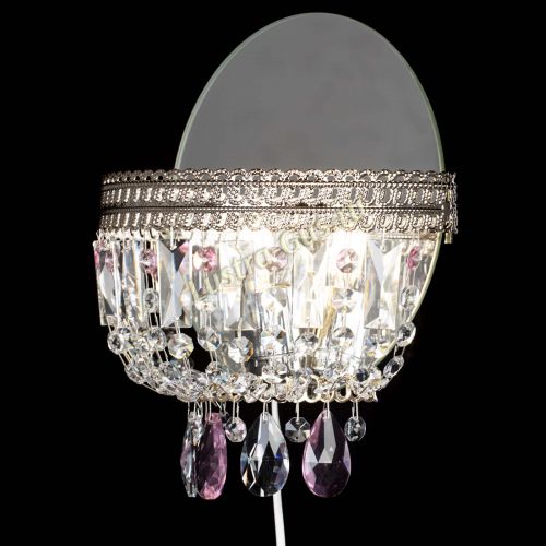 Бра Флоренция журавлик розовая в Симферополе Гусь Хрустальный