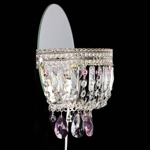 Бра Флоренция журавлик розовая в Симферополе Гусь Хрустальный