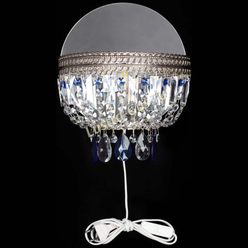 Бра Флоренция журавлик синяя в Симферополе Гусь Хрустальный