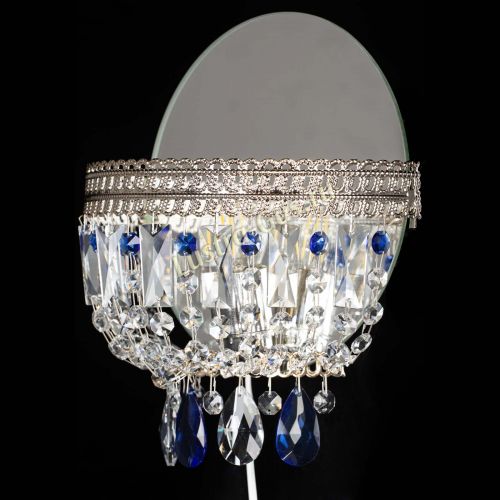 Бра Флоренция журавлик синяя в Симферополе Гусь Хрустальный