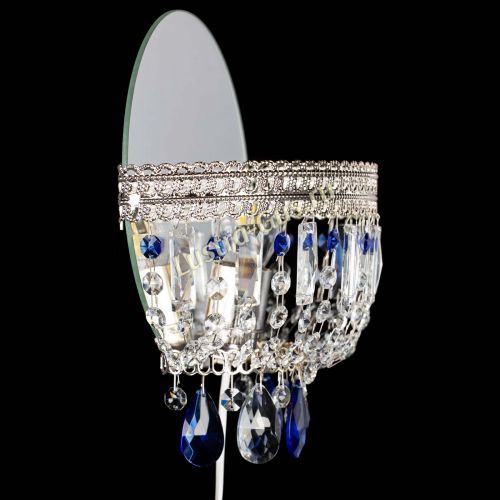 Бра Флоренция журавлик синяя в Симферополе Гусь Хрустальный