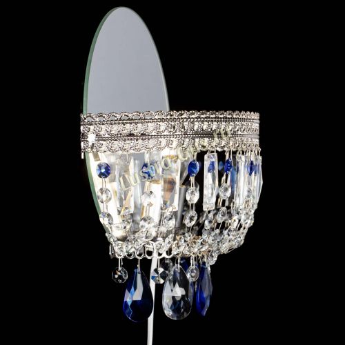 Бра Флоренция журавлик синяя в Симферополе Гусь Хрустальный