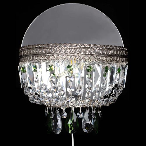 Бра Флоренция журавлик зеленая в Симферополе Гусь Хрустальный