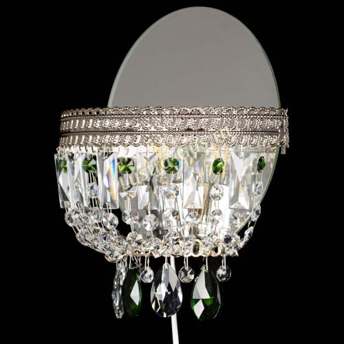 Бра Флоренция журавлик зеленая в Симферополе Гусь Хрустальный