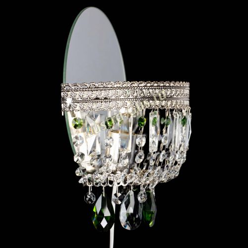 Бра Флоренция журавлик зеленая в Симферополе Гусь Хрустальный