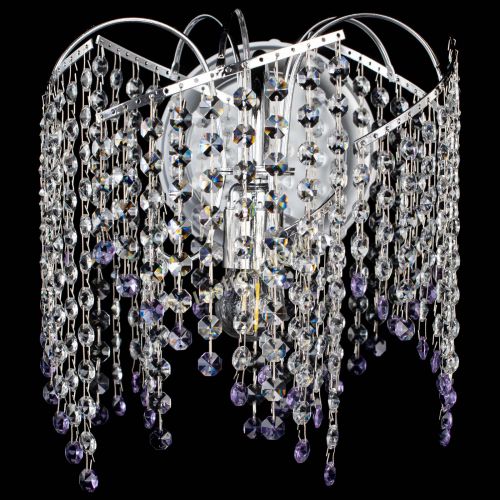 Бра Иволга №2 фиолетовая в Симферополе Гусь Хрустальный