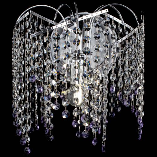 Бра Иволга №2 фиолетовая в Симферополе Гусь Хрустальный