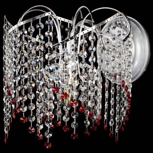 Бра Иволга №2 красная в Симферополе Гусь Хрустальный