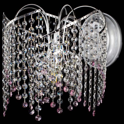 Бра Иволга №2 розовая в Симферополе Гусь Хрустальный