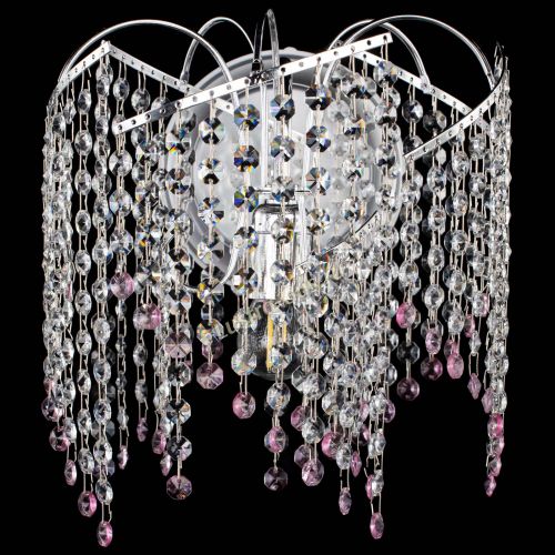 Бра Иволга №2 розовая в Симферополе Гусь Хрустальный