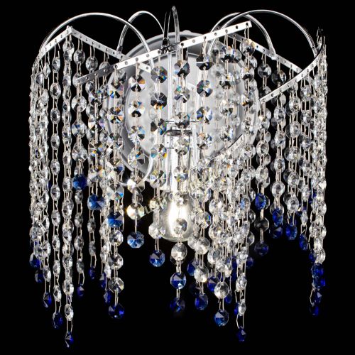 Бра Иволга №2 синяя в Симферополе Гусь Хрустальный