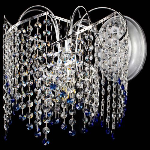 Бра Иволга №2 синяя в Симферополе Гусь Хрустальный