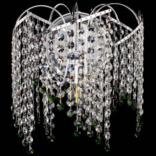 Бра Иволга №2 зеленая в Симферополе Гусь Хрустальный