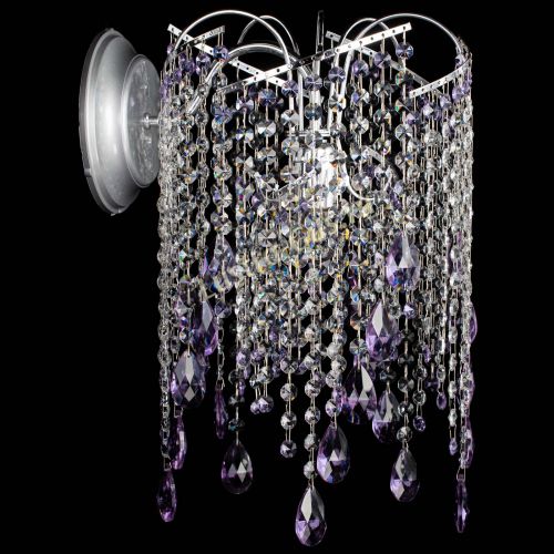 Бра Иволга №4 фиолетовая в Симферополе Гусь Хрустальный