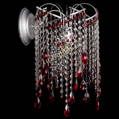 Бра Иволга №4 красная в Симферополе Гусь Хрустальный