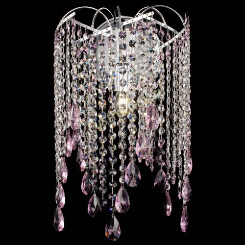 Бра Иволга №4 розовая в Симферополе Гусь Хрустальный