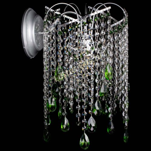 Бра Иволга №4 зеленая в Симферополе Гусь Хрустальный