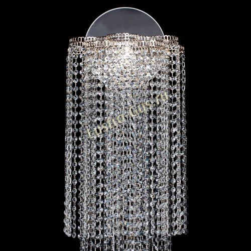 Бра Камелия №1 каскад зеленая в Симферополе Гусь Хрустальный