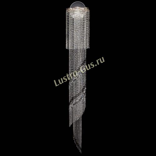 Бра Камелия №1 каскад черная в Симферополе Гусь Хрустальный