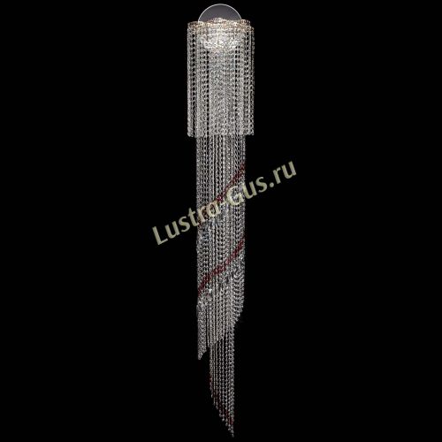 Бра Камелия №1 каскад красная в Симферополе Гусь Хрустальный