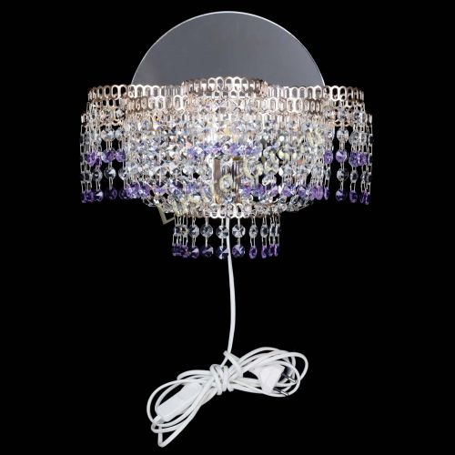 Бра Камелия обтикон Фиолетовая в Симферополе Гусь Хрустальный