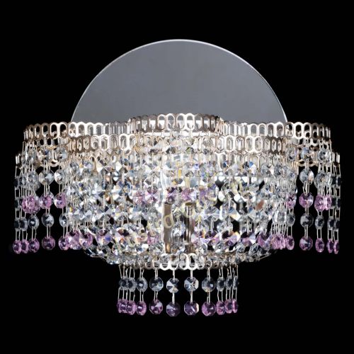 Бра Камелия обтикон Розовая в Симферополе Гусь Хрустальный