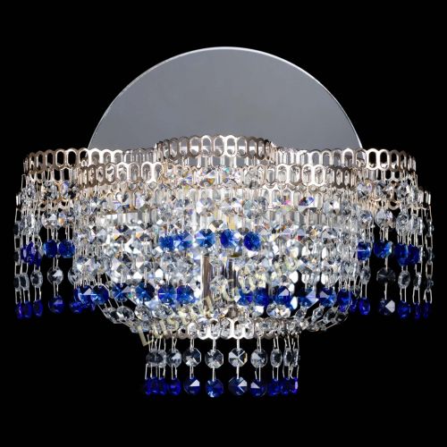 Бра Камелия обтикон Синяя в Симферополе Гусь Хрустальный