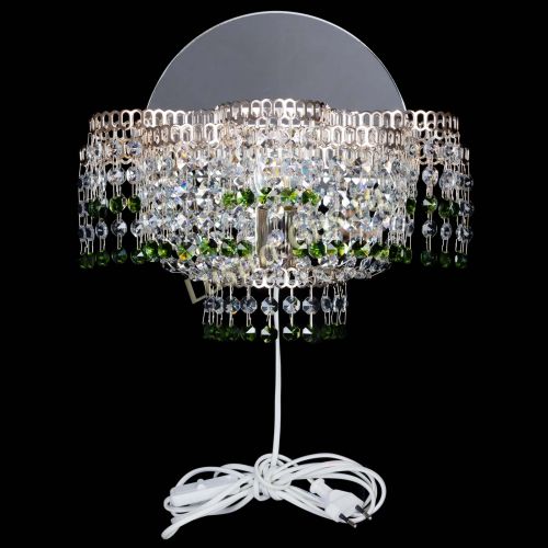 Бра Камелия обтикон Зеленая в Симферополе Гусь Хрустальный