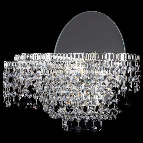 Бра Камелия шар черная в Симферополе Гусь Хрустальный