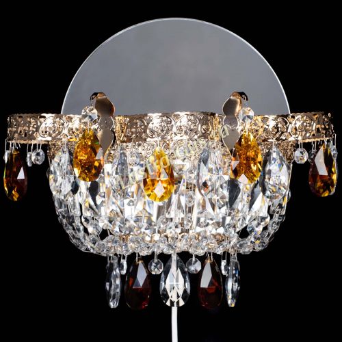 Бра Камея Флора чайная в Симферополе Гусь Хрустальный