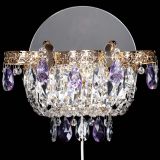 Бра Камея Флора фиолетовая в Симферополе