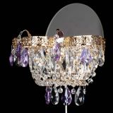 Бра Камея Флора фиолетовая в Симферополе