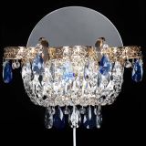 Бра Камея Флора синяя в Симферополе