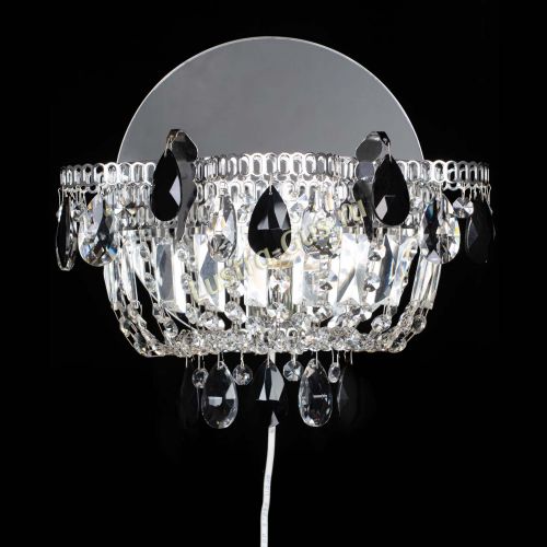 Бра Камея черная в Симферополе Гусь Хрустальный