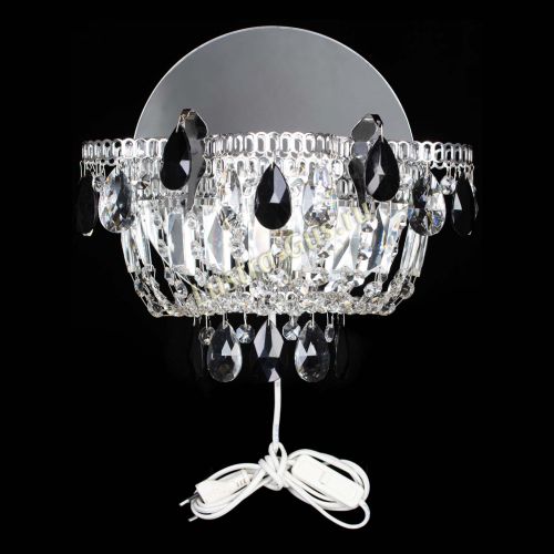 Бра Камея черная в Симферополе Гусь Хрустальный