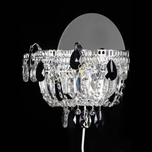 Бра Камея черная в Симферополе Гусь Хрустальный